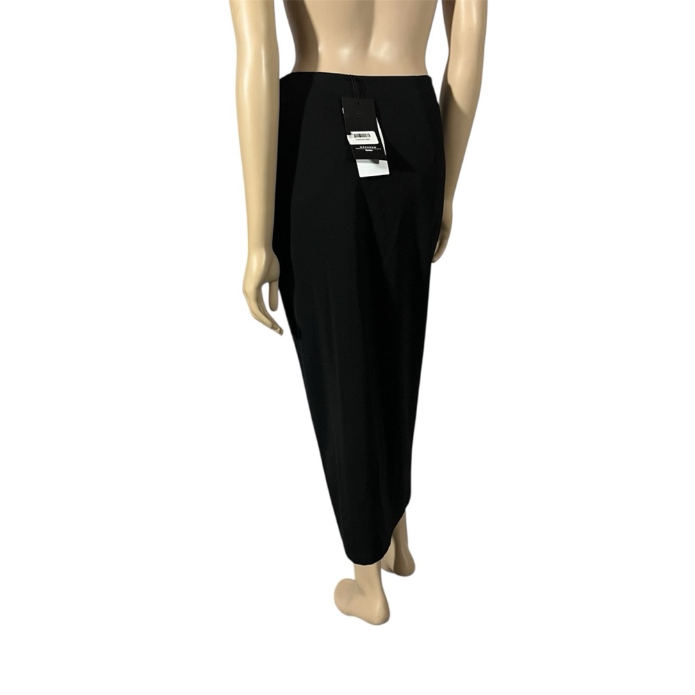 Max Mara Weekend Hans Black Jersey Midi Skirt - Picture 9 of 16